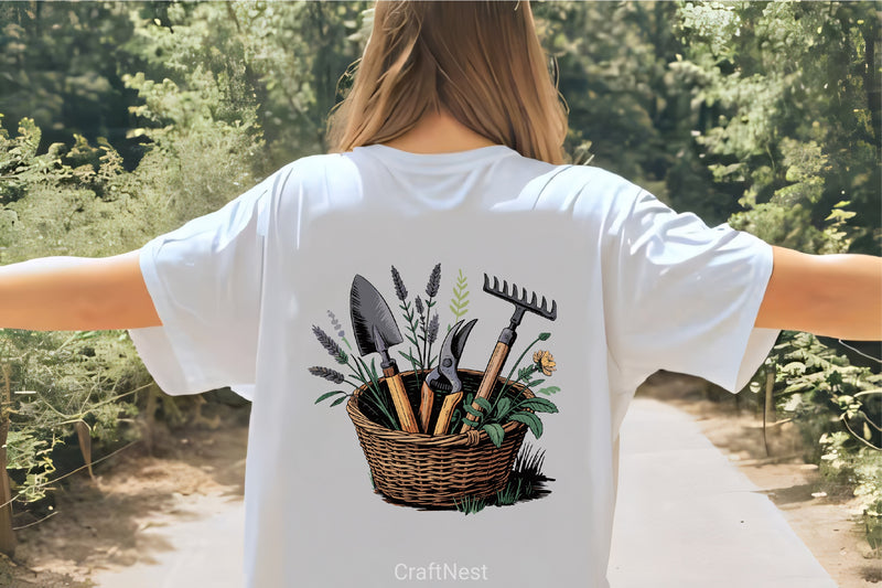 Gardening Tools & Herbs Clipart Bundle - CraftNest - Digital Crafting and Art