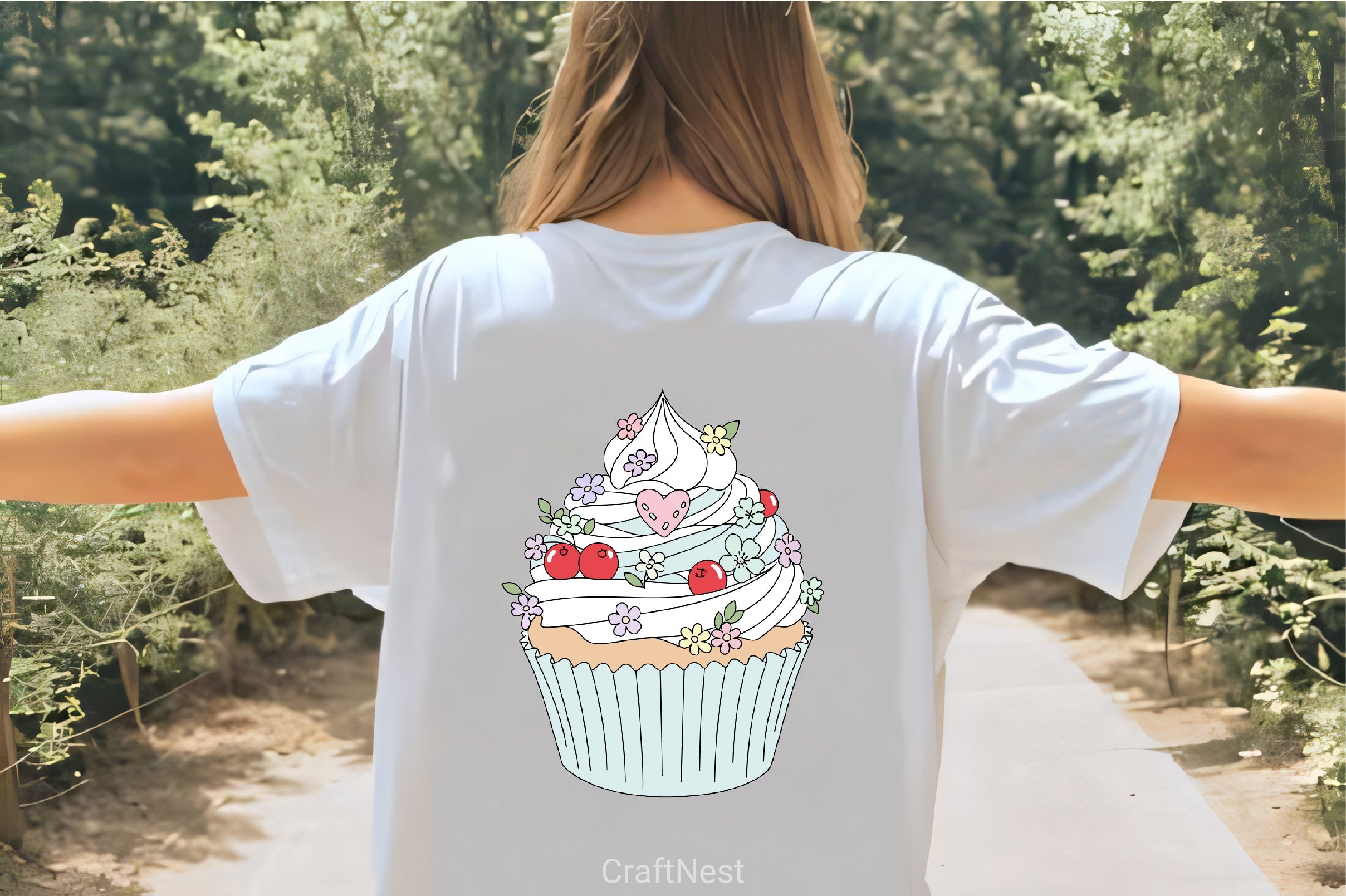 Pastel Cupcake Clipart Bundle - CraftNest - Digital Crafting and Art