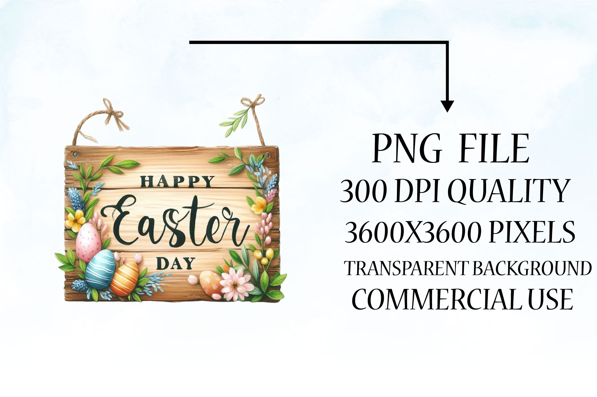 Happy Easter Board Clipart Bundle - CraftNest - Digital Crafting and Art