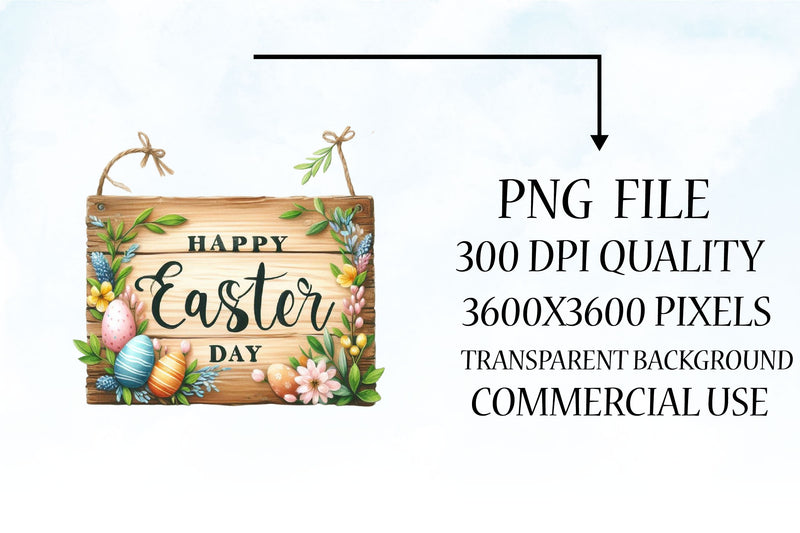 Happy Easter Board Clipart Bundle - CraftNest - Digital Crafting and Art
