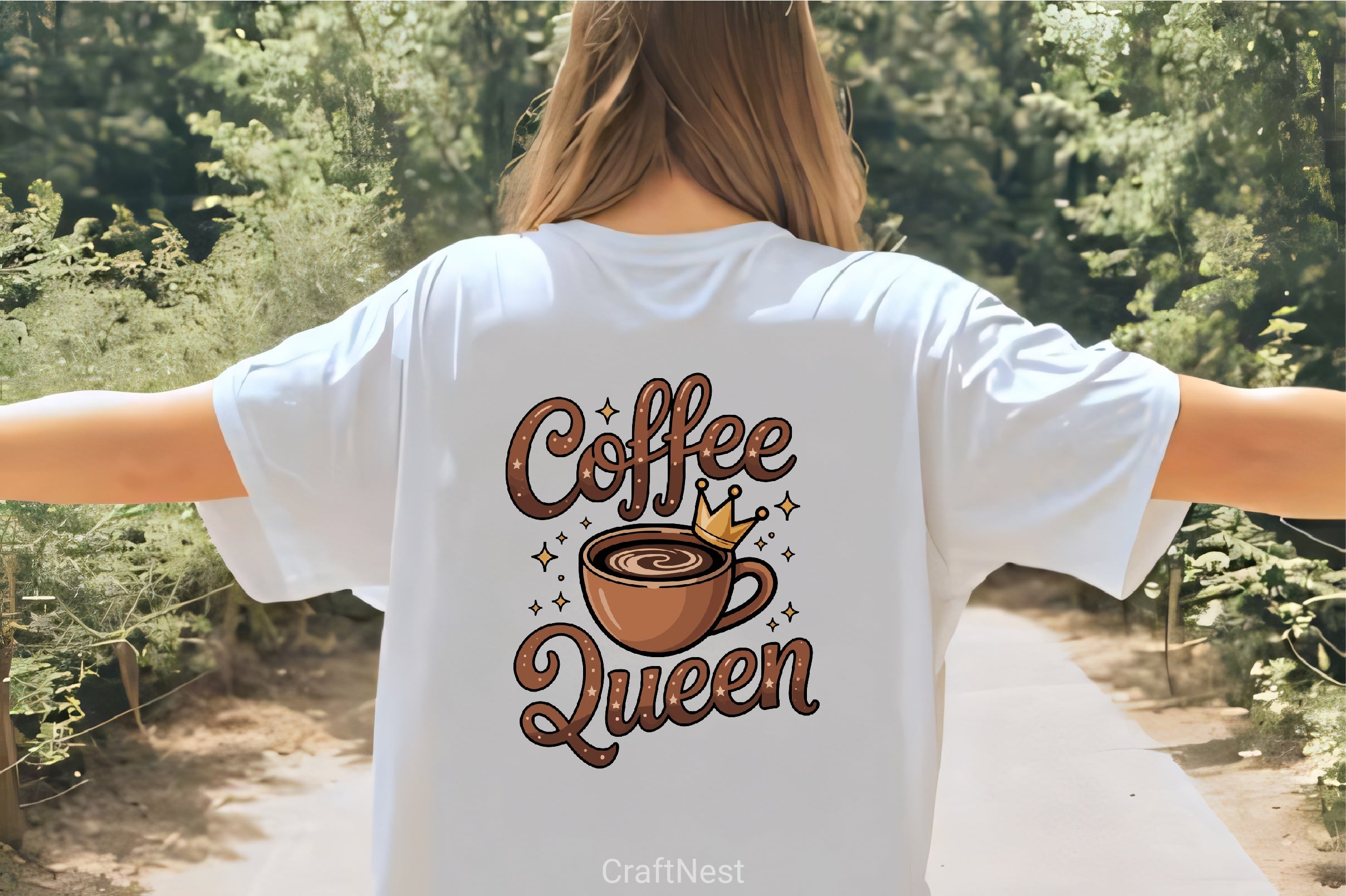 Coffee Queen Crown Mug Clipart Bundle - CraftNest - Digital Crafting and Art