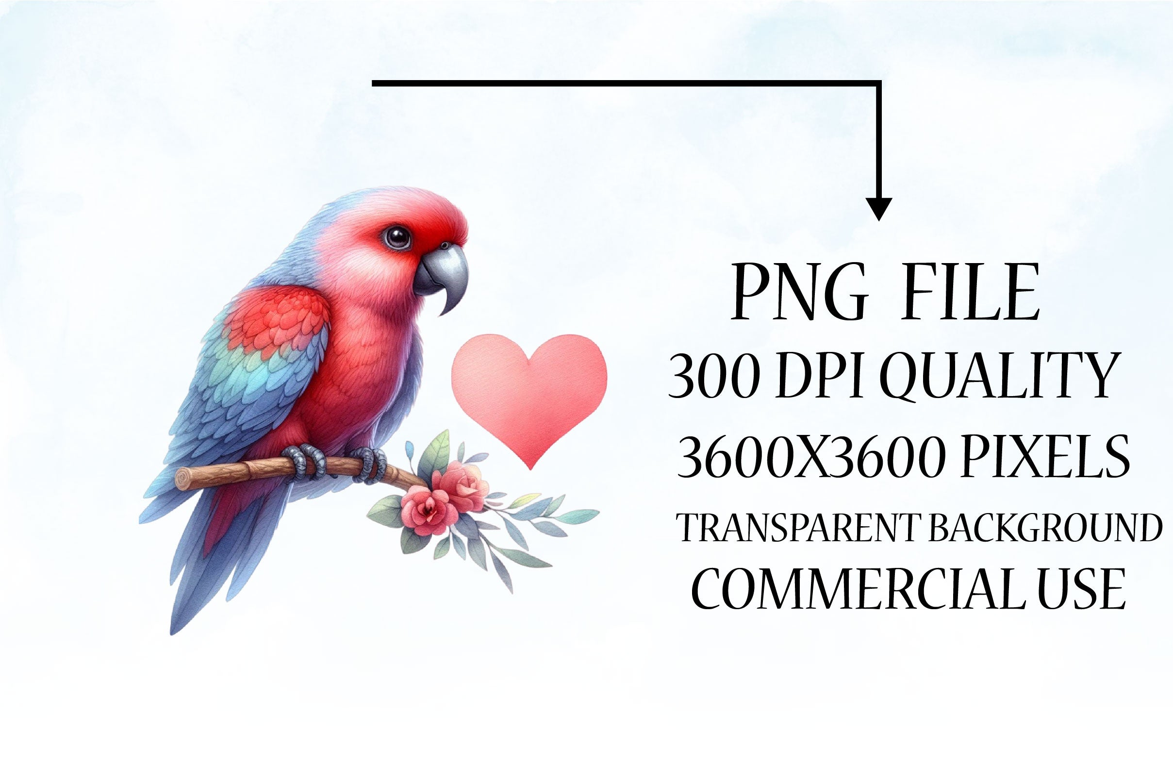 Bird Valentines Day Clipart Bundle 29 - CraftNest - Digital Crafting and Art