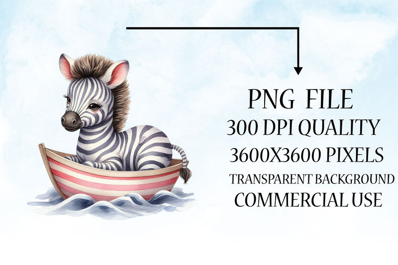 Cute Baby Animals Boat Clipart Bundle 10 - CraftNest - Digital Crafting and Art