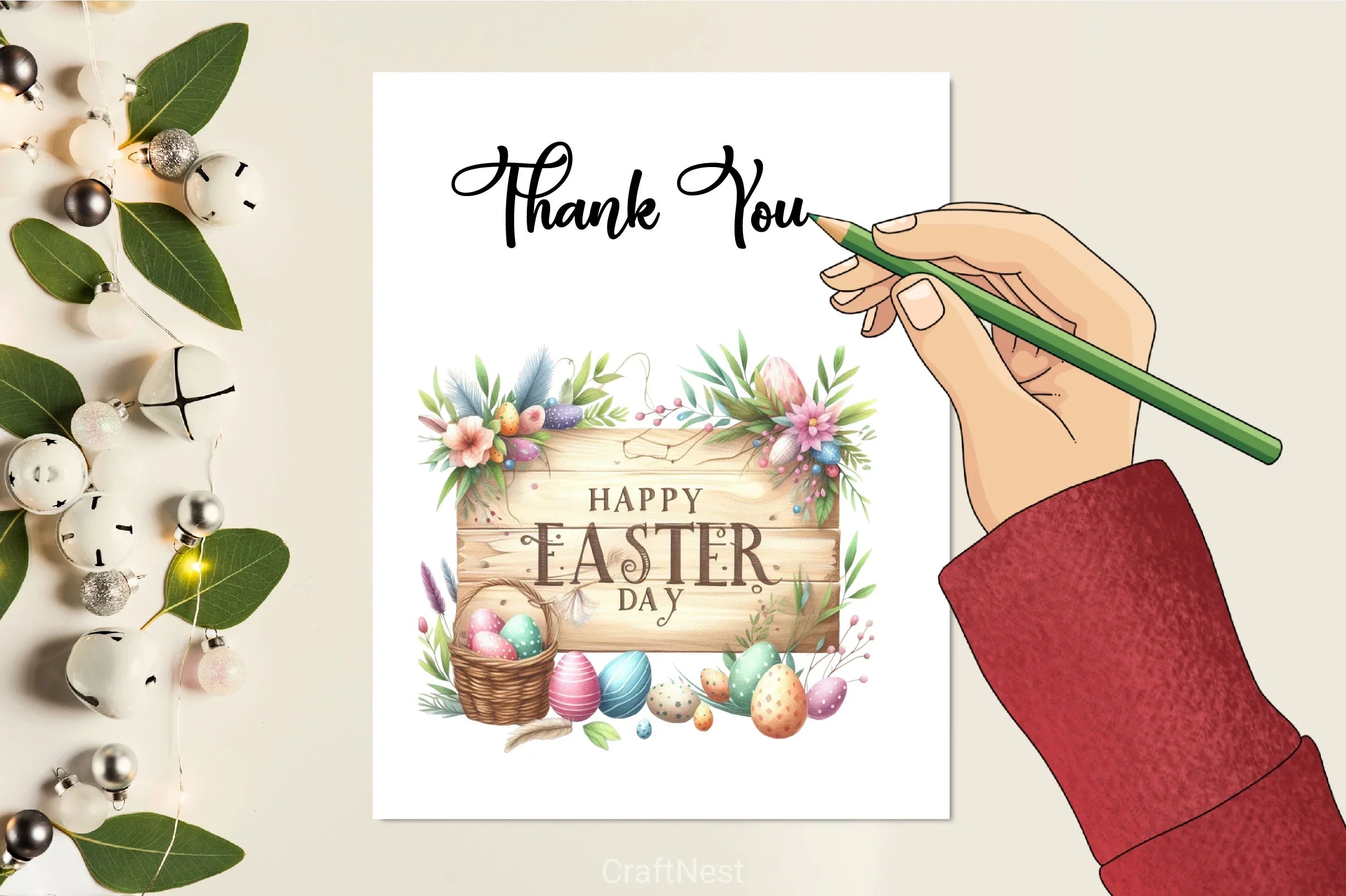 Happy Easter Clipart Bundle 23 - CraftNest - Digital Crafting and Art