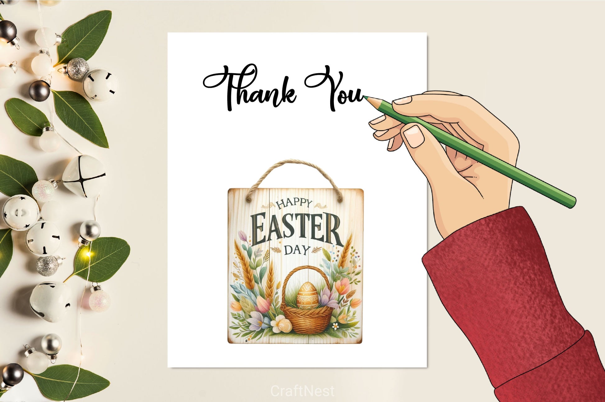 Happy Easter Day Clipart Bundle - CraftNest - Digital Crafting and Art