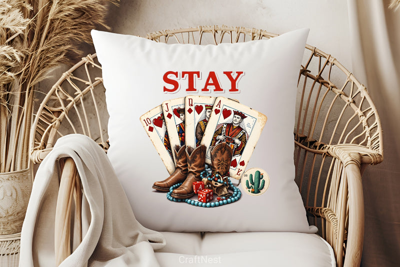 Stay Wild Western Turquoise Clipart Bundle - CraftNest - Digital Crafting and Art