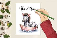 Cute Baby Animals Boat Clipart Bundle 10 - CraftNest - Digital Crafting and Art