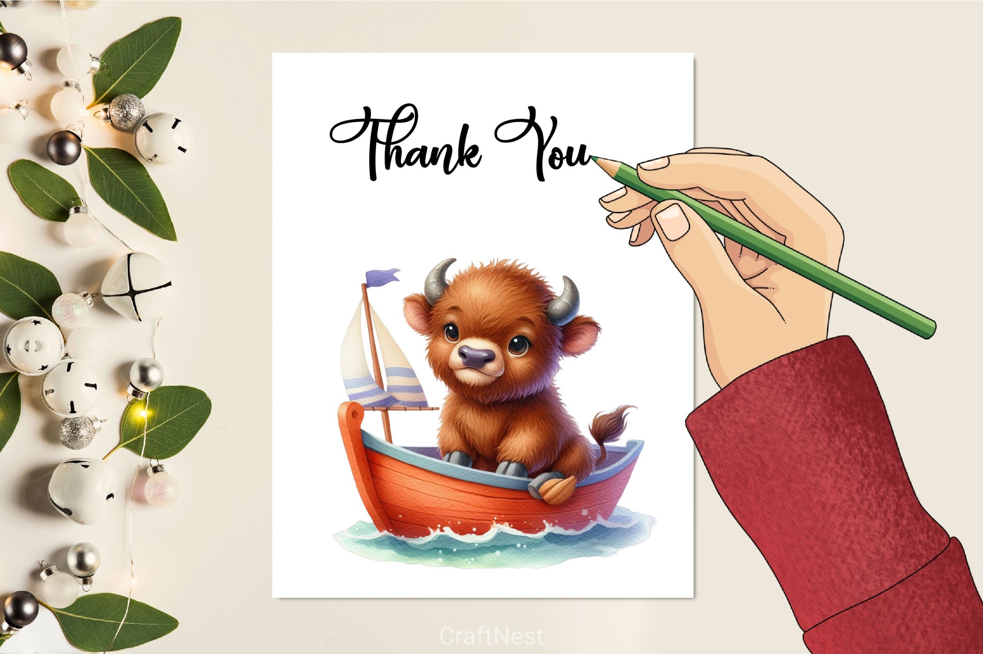 Cute Baby Animals Boat Clipart Bundle - CraftNest - Digital Crafting and Art