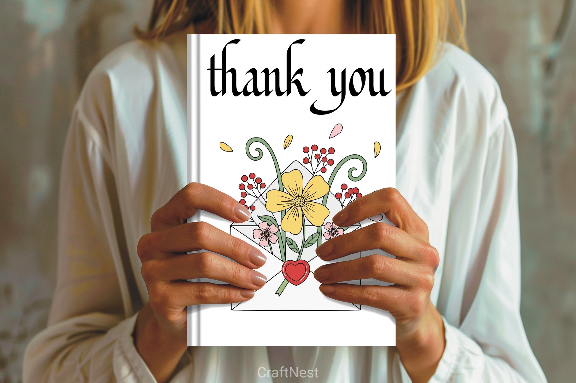 Floral Envelope Love Letter Clipart Bundle - CraftNest - Digital Crafting and Art