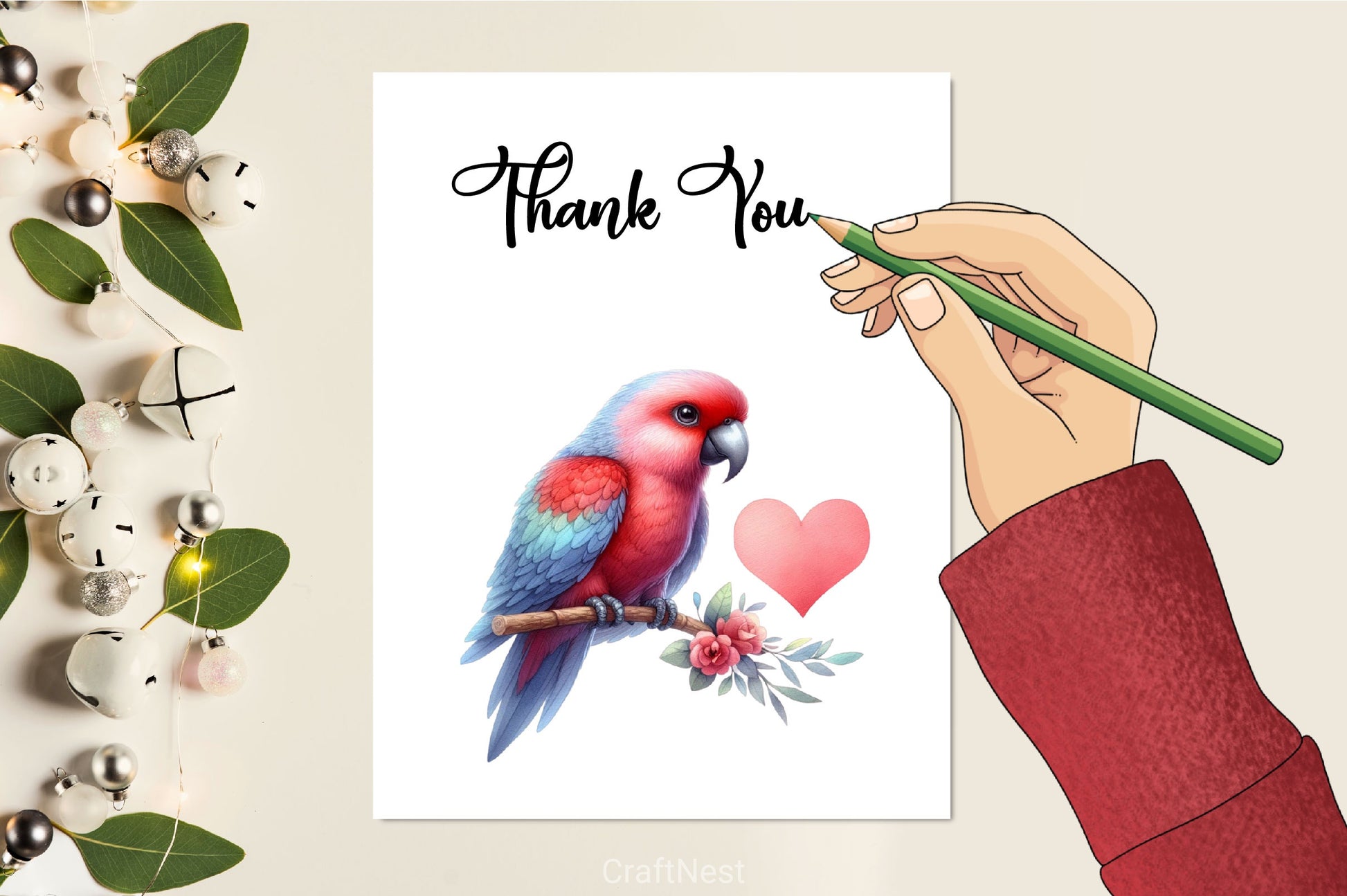 Bird Valentines Day Clipart Bundle 29 - CraftNest - Digital Crafting and Art