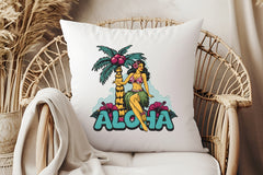 Vintage Pin Up Hula Dancer Clipart Bundle - CraftNest - Digital Crafting and Art