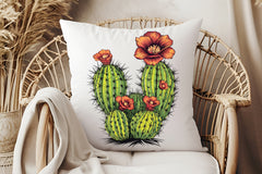 Western Cactus Clipart Bundle - CraftNest - Digital Crafting and Art