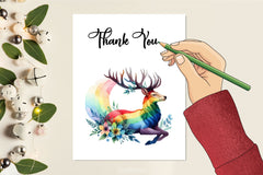 Rainbow Animals Clipart Bundle 2 - CraftNest - Digital Crafting and Art