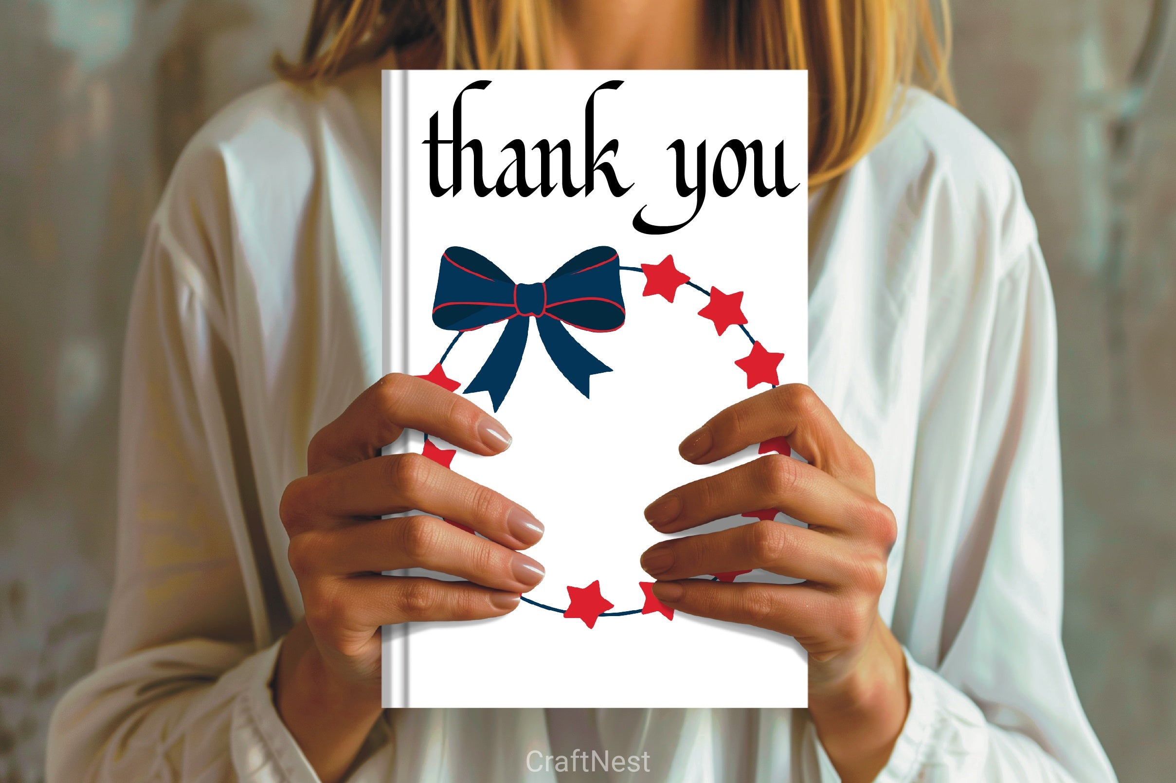 Festive Red Star Wreath Clipart Bundle - CraftNest - Digital Crafting and Art