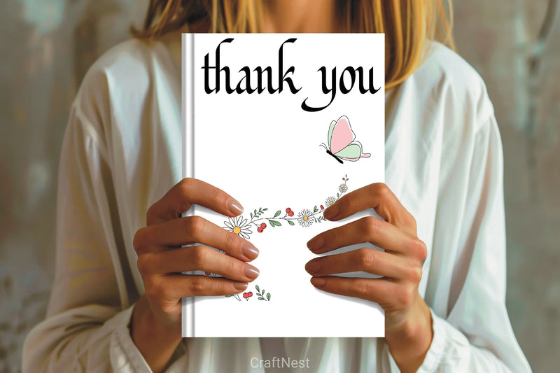 Delicate Floral & Butterfly Clipart Bundle - CraftNest - Digital Crafting and Art