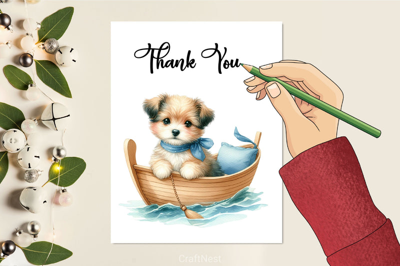 Cute Baby Animals Boat Clipart Bundle 7 - CraftNest - Digital Crafting and Art