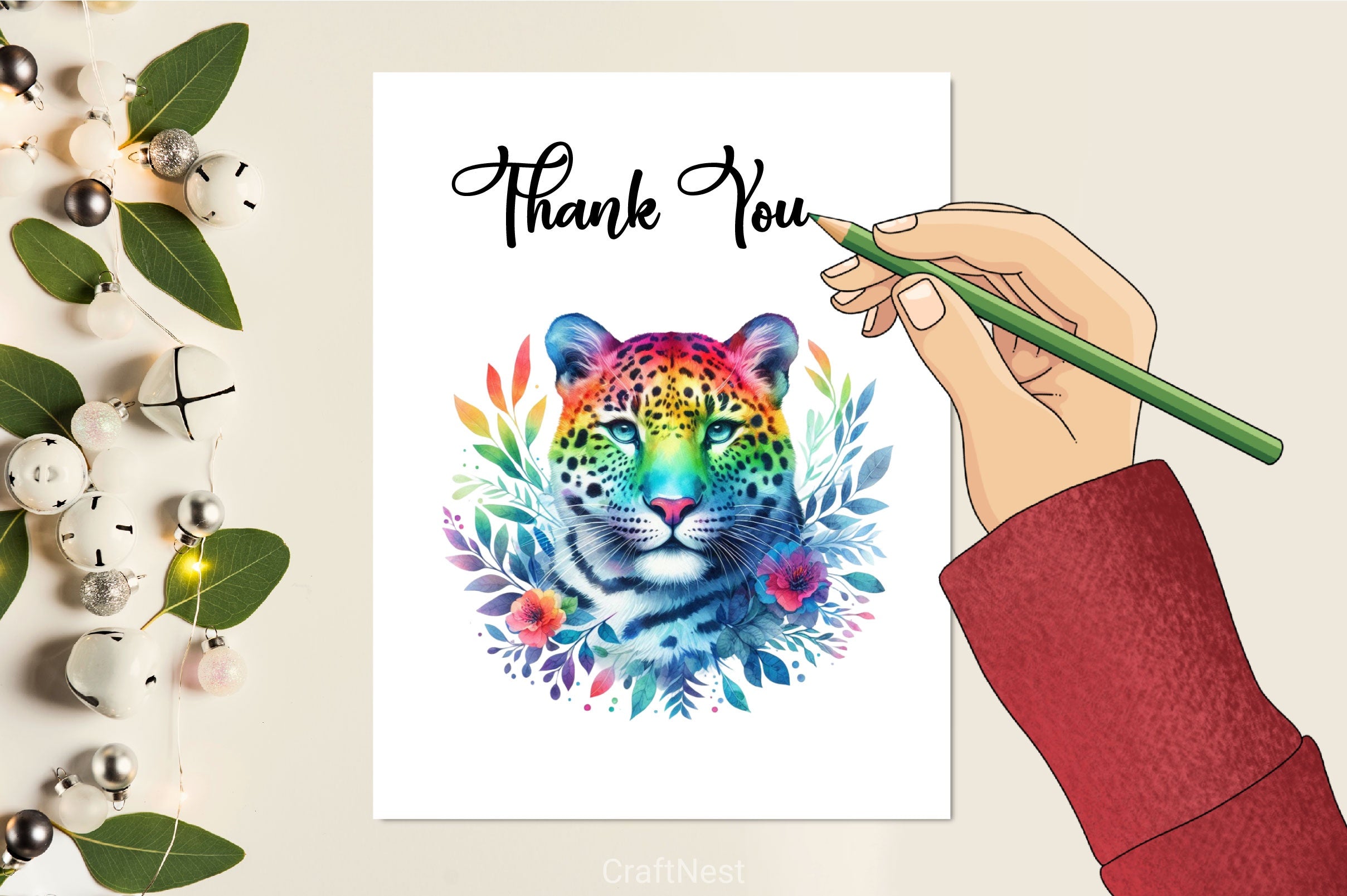 Rainbow Animals Clipart Bundle 12 - CraftNest - Digital Crafting and Art