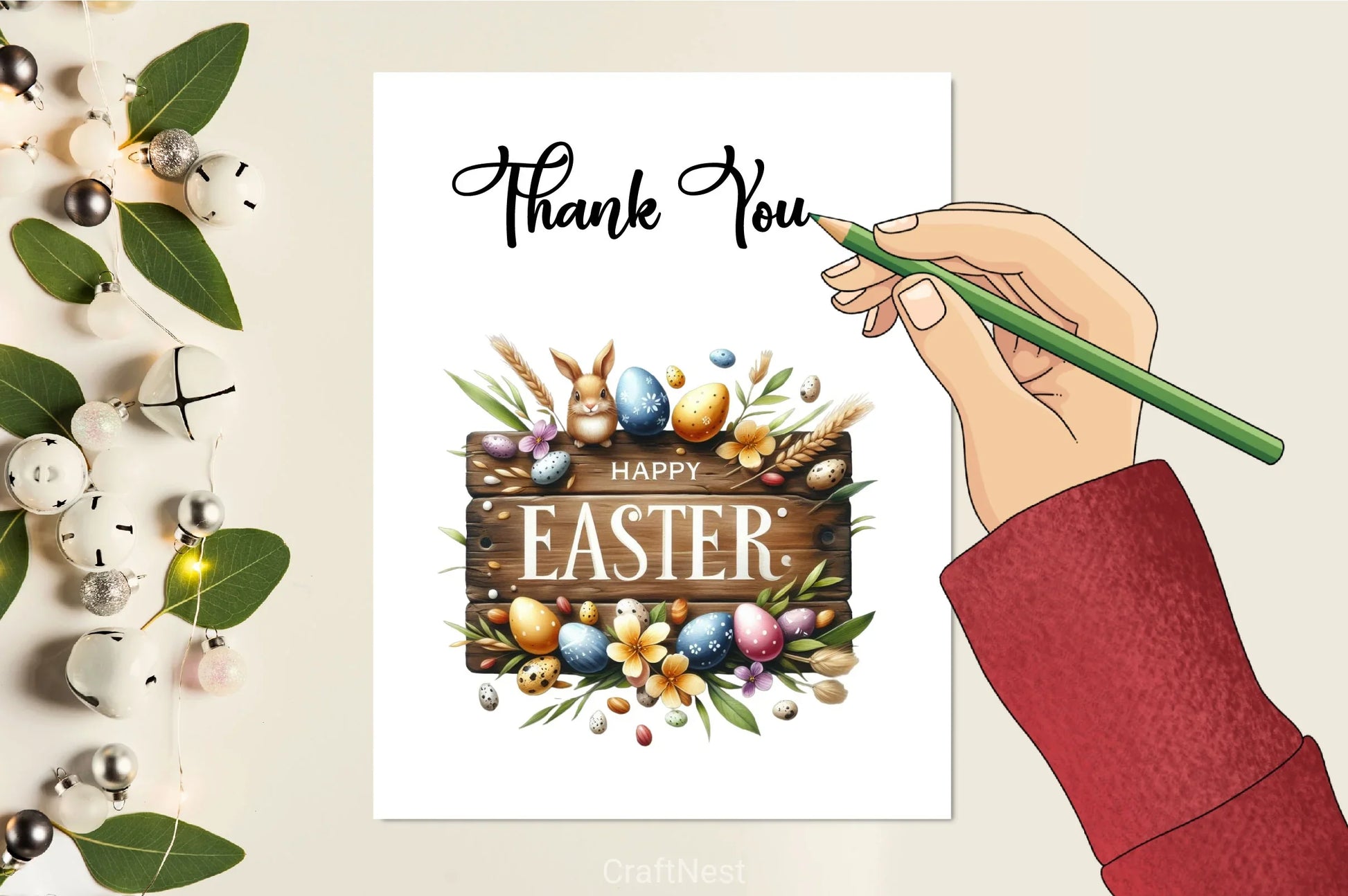 Happy Easter Clipart Bundle 22 - CraftNest - Digital Crafting and Art