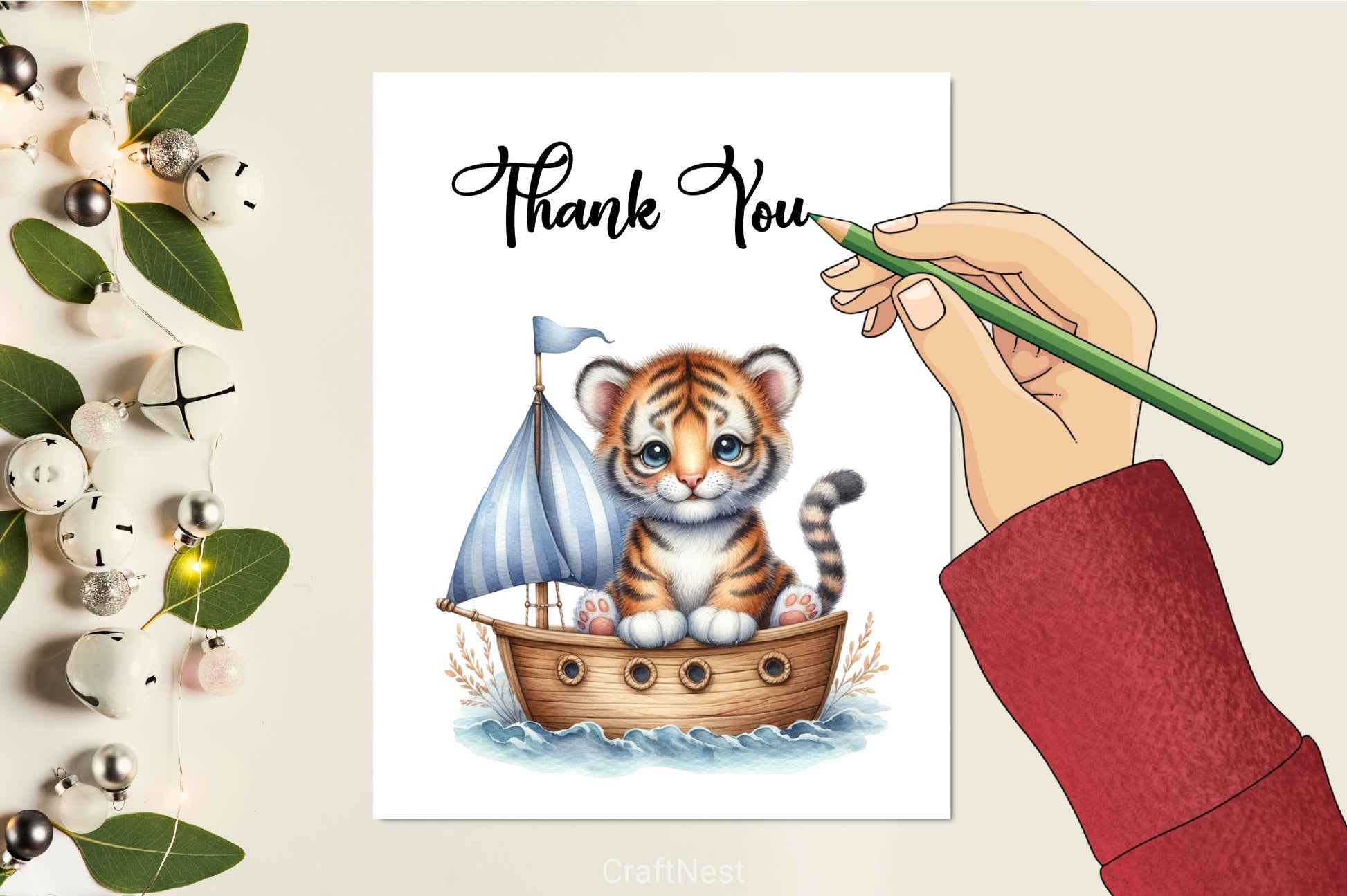 Cute Baby Animals Boat Clipart Bundle 15 - CraftNest - Digital Crafting and Art