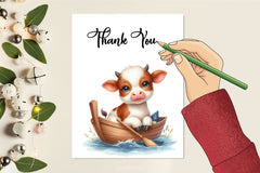 Cute Baby Animals Boat Clipart Bundle 11 - CraftNest - Digital Crafting and Art
