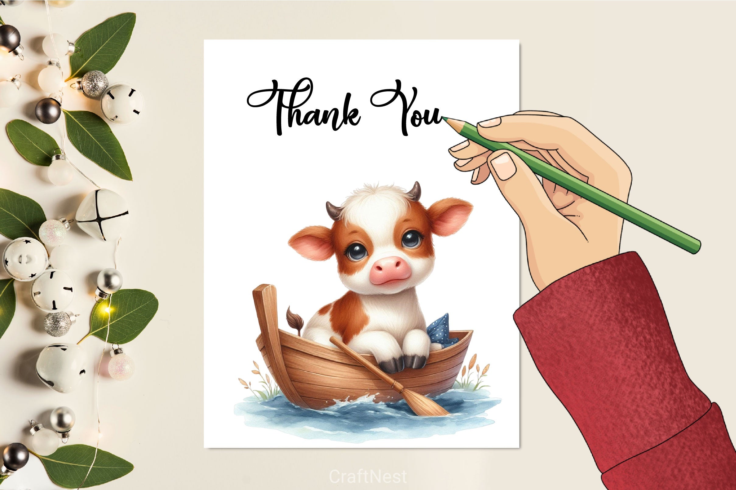 Cute Baby Animals Boat Clipart Bundle 11 - CraftNest - Digital Crafting and Art