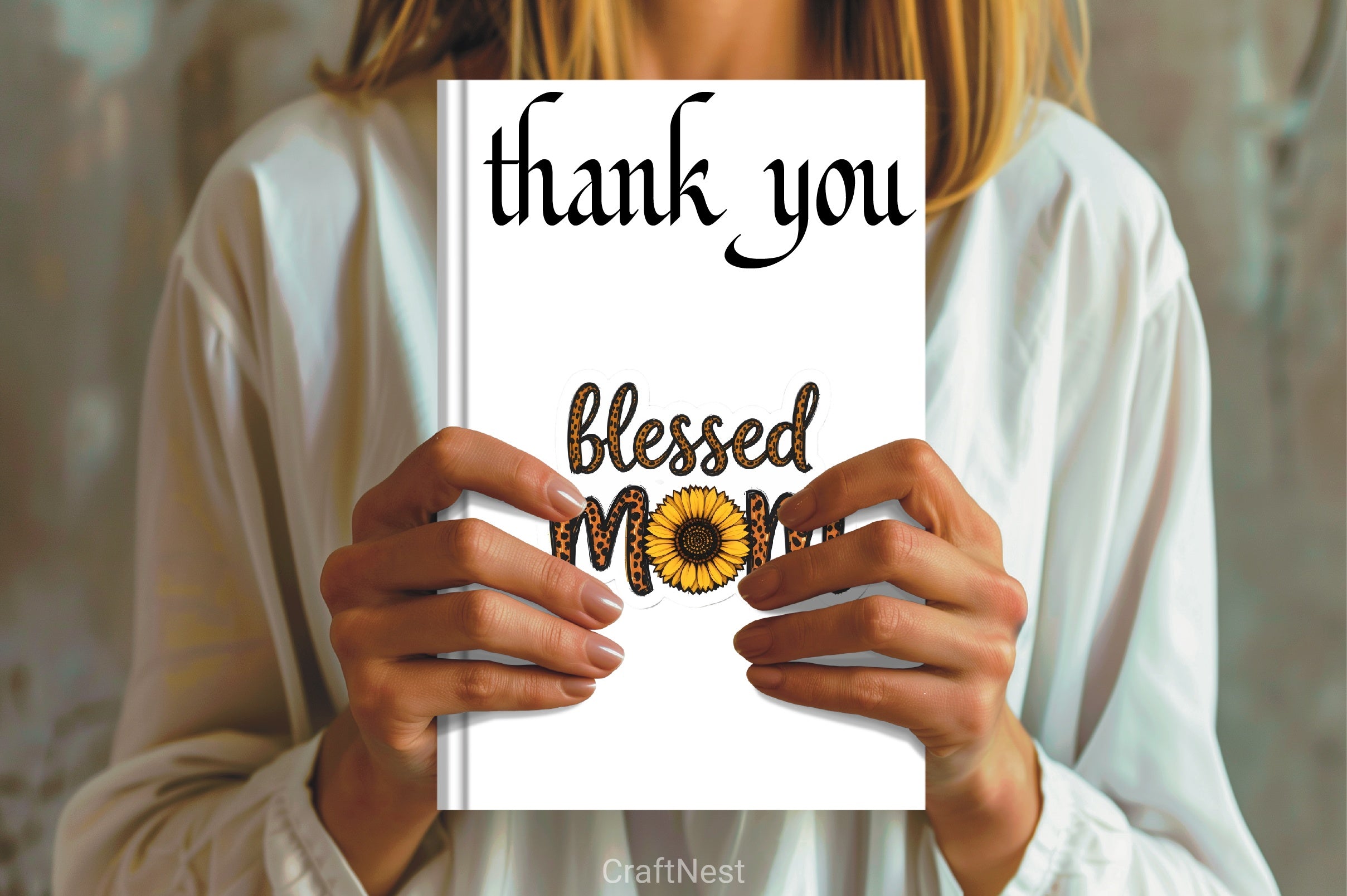 Blessed Mom Sunflower Leopard Clipart Bundle - CraftNest - Digital Crafting and Art