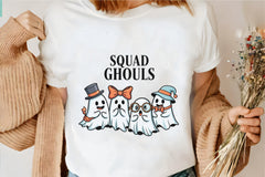 Squad Ghouls Ghost Clipart Bundle - CraftNest - Digital Crafting and Art