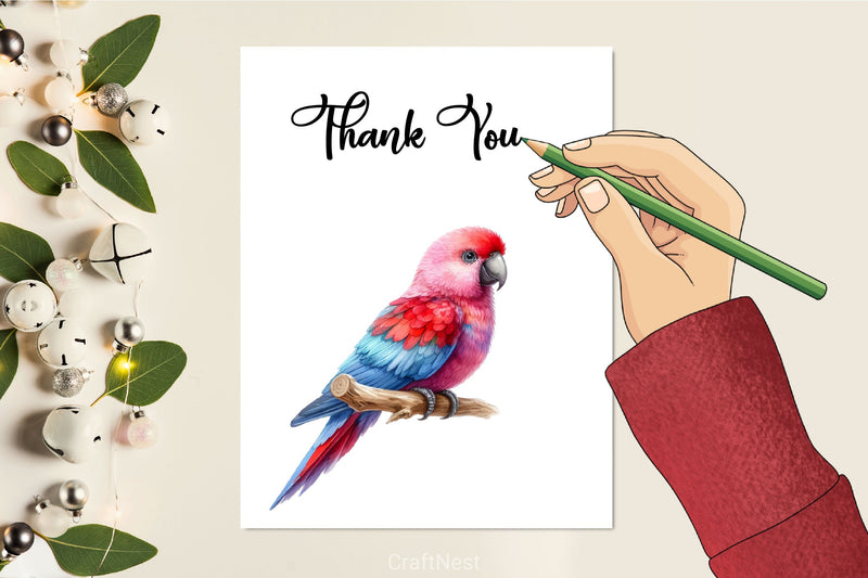 Bird Valentines Clipart Bundle 4 - CraftNest - Digital Crafting and Art