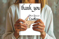 Put 'Em Up Cowboy Clipart Bundle - CraftNest - Digital Crafting and Art