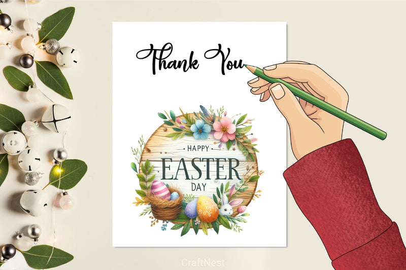 Happy Easter Clipart Bundle 6 - CraftNest - Digital Crafting and Art