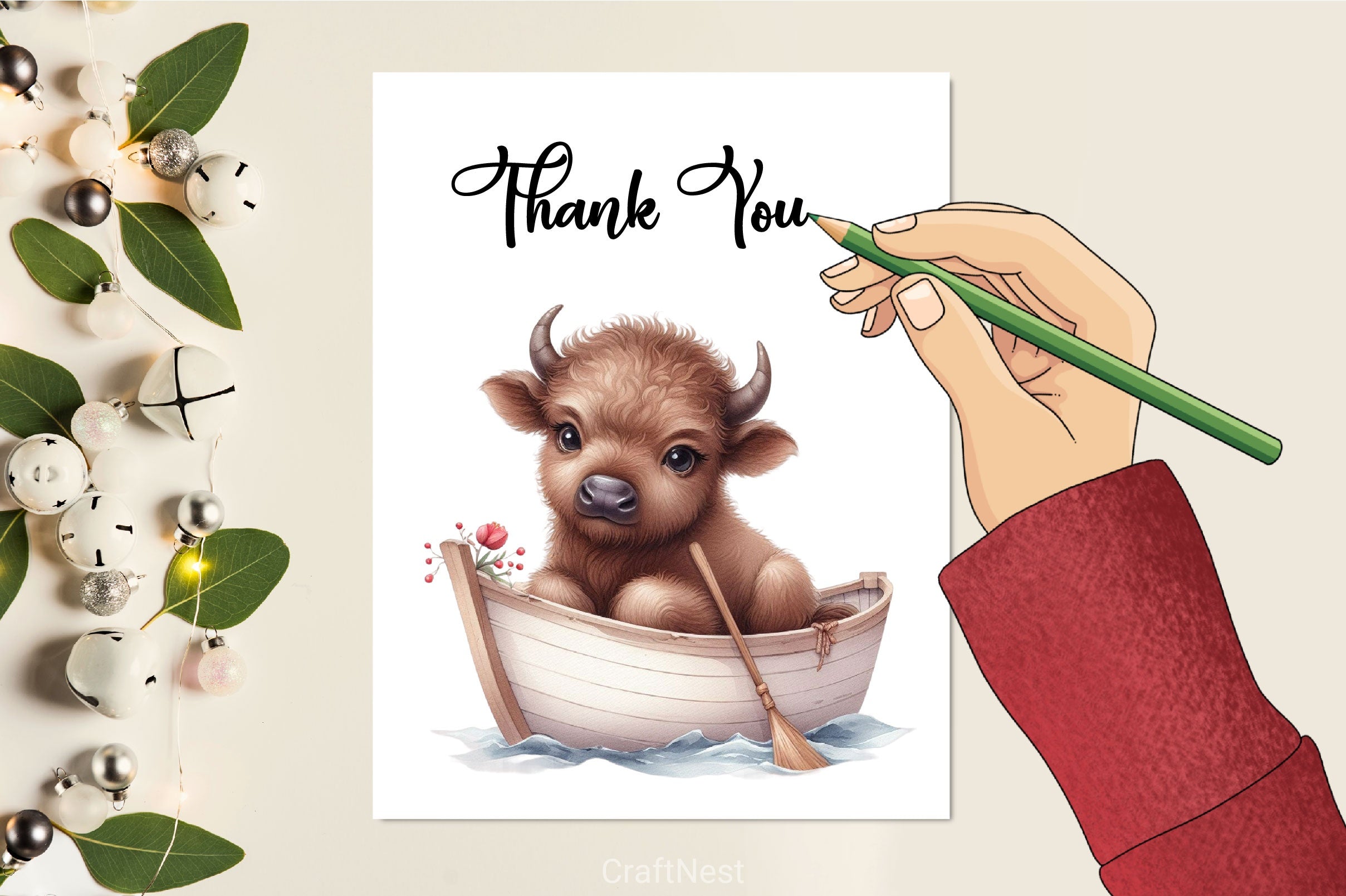 Cute Baby Animals Boat Clipart Bundle 4 - CraftNest - Digital Crafting and Art