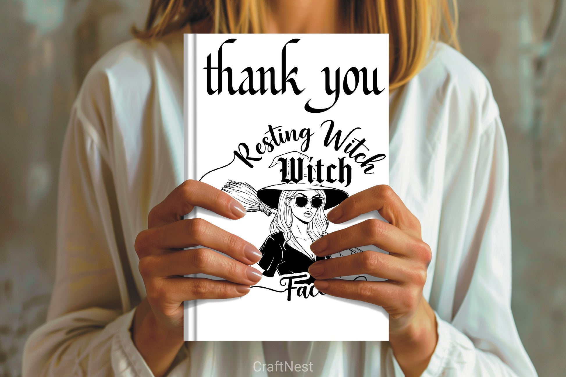 Resting Witch Face Clipart Bundle - CraftNest - Digital Crafting and Art