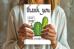 Free Hugs Cactus Clipart Bundle - CraftNest - Digital Crafting and Art