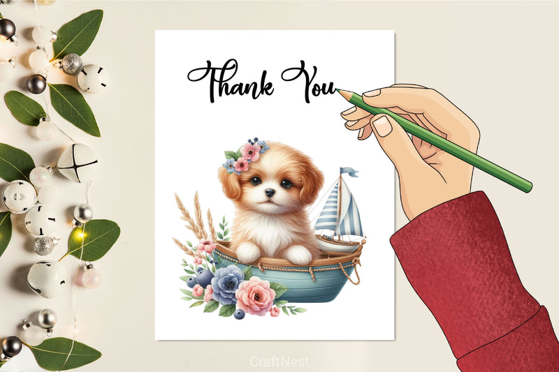 Cute Baby Animals Boat Clipart Bundle 22 - CraftNest - Digital Crafting and Art