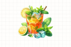 Summer Cocktails Clipart Bundle - CraftNest - Digital Crafting and Art