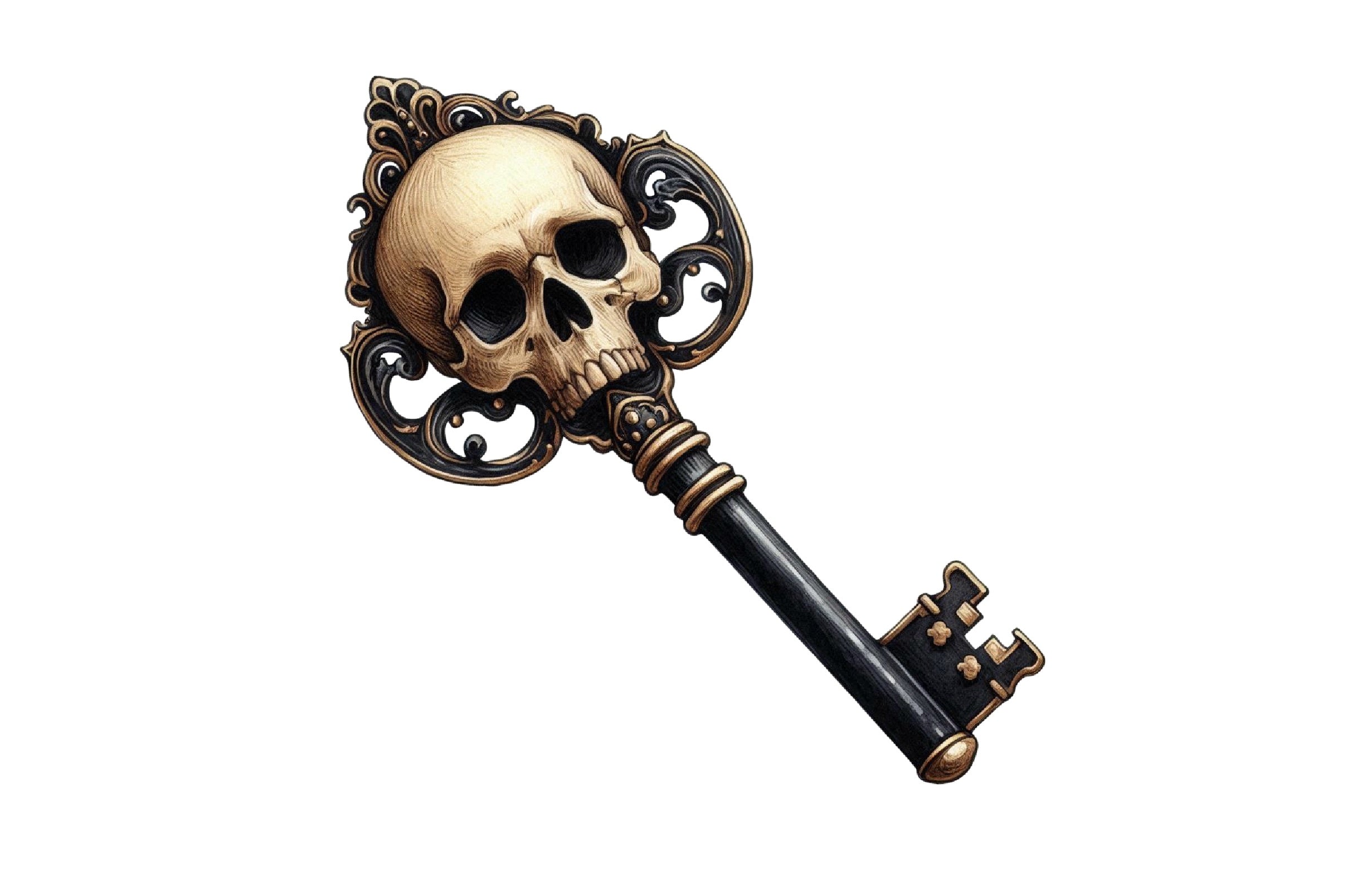 Beige & Black Halloween Clipart Bundle 2 - CraftNest - Digital Crafting and Art