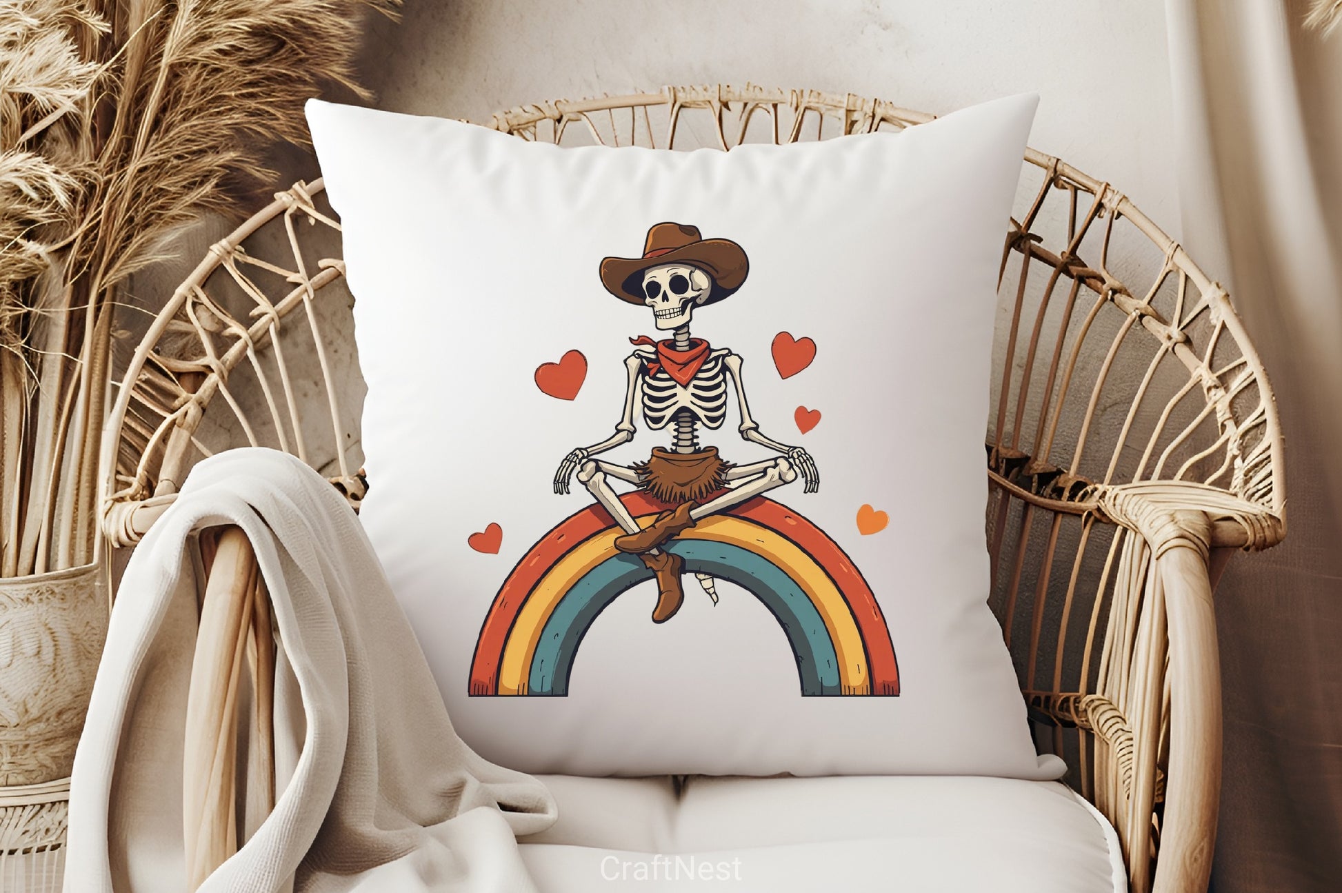 Cowgirl Skeleton Clipart Bundle - CraftNest - Digital Crafting and Art