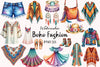 Boho Fashion Clipart Bundle 1