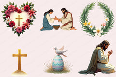 Christian Easter Clipart Bundle 2 - CraftNest - Digital Crafting and Art
