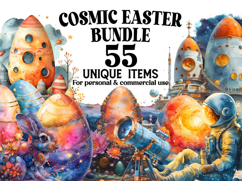 Cosmic Eastern Clipart - CraftNest