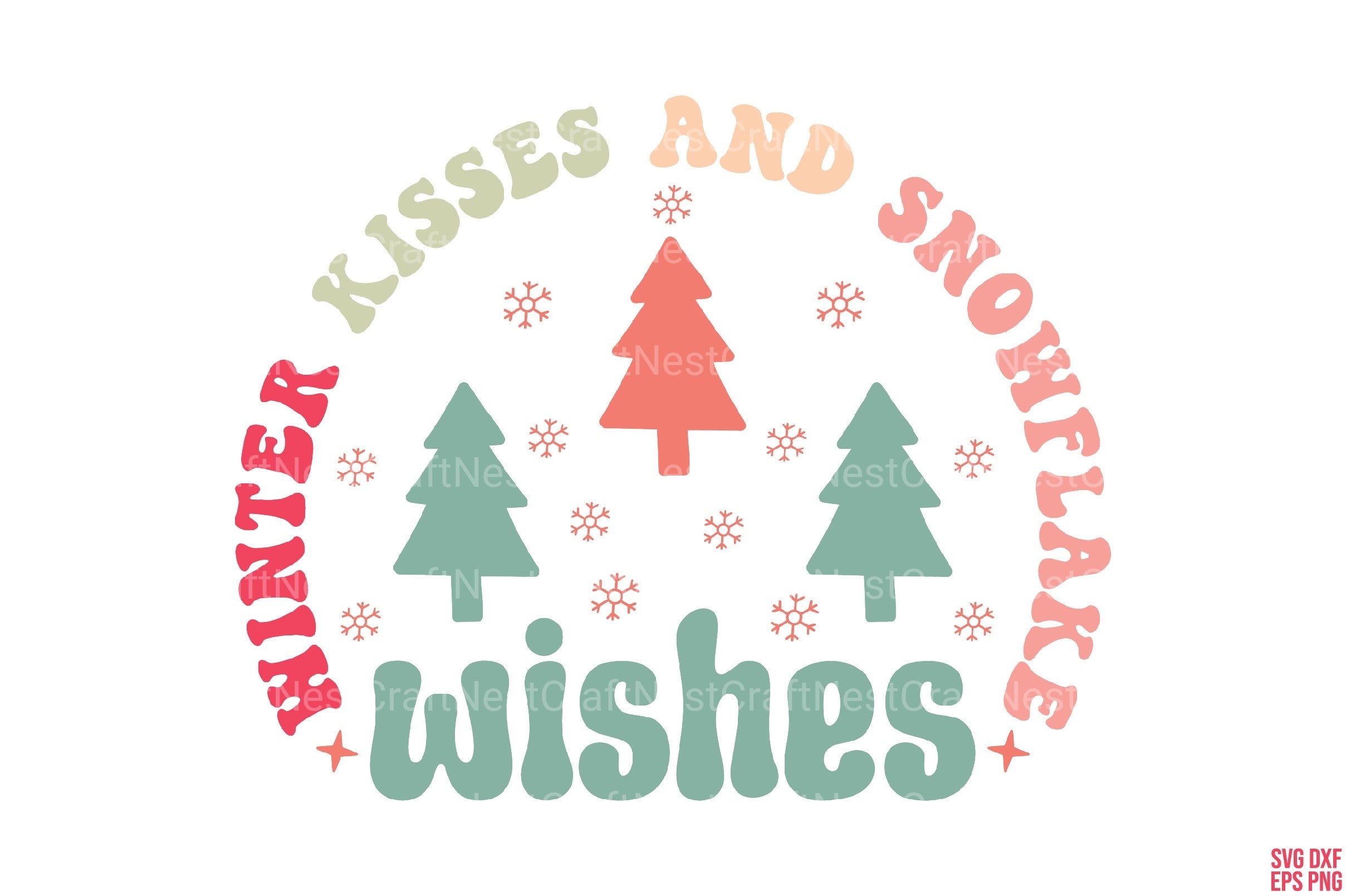 Retro Christmas Quotes Bundle - CraftNest - Digital Crafting and Art