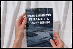 Business Finance Bookkeeping Guide - CraftNest - Digital Crafting and Art