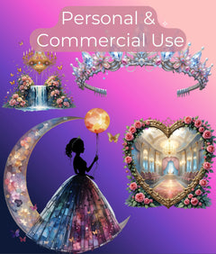 Quinceanera Clipart Bundle - CraftNest - Digital Crafting and Art