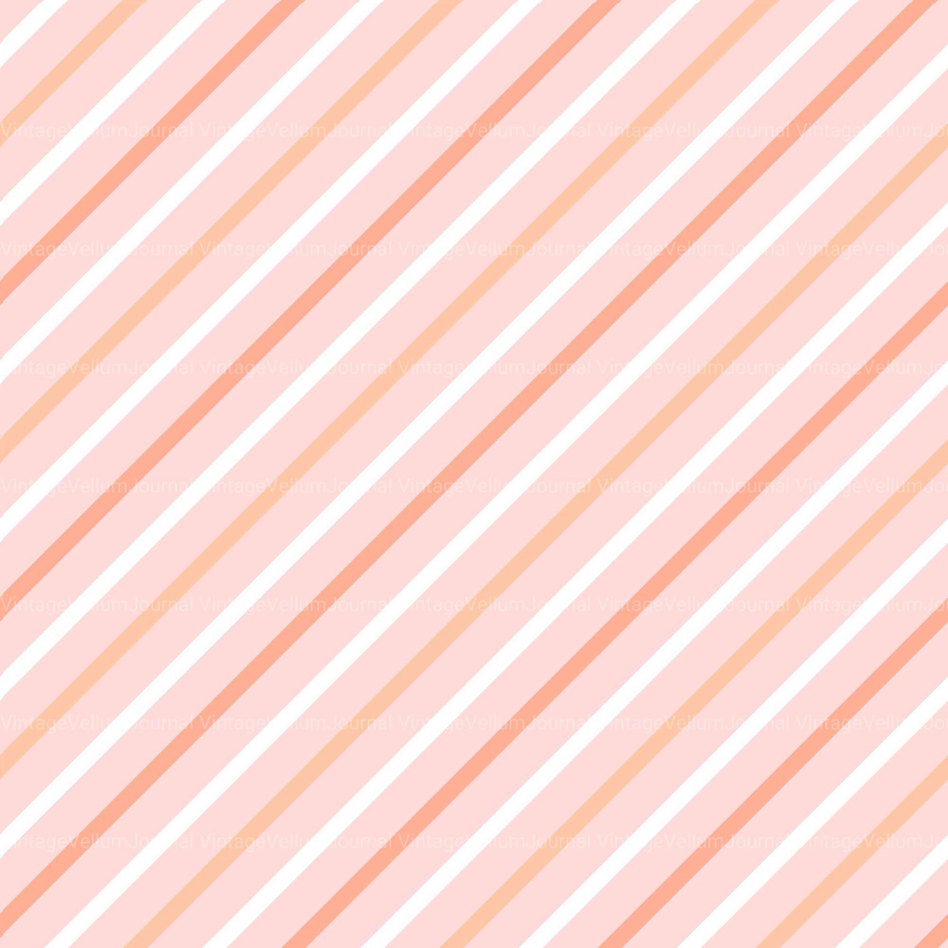 Peach Seamless Digital Paper - CraftNest - Digital Crafting and Art