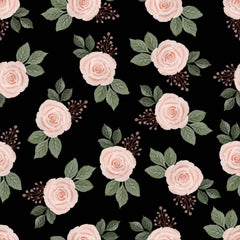 Peach Blossom Seamless Digital Paper - CraftNest - Digital Crafting and Art