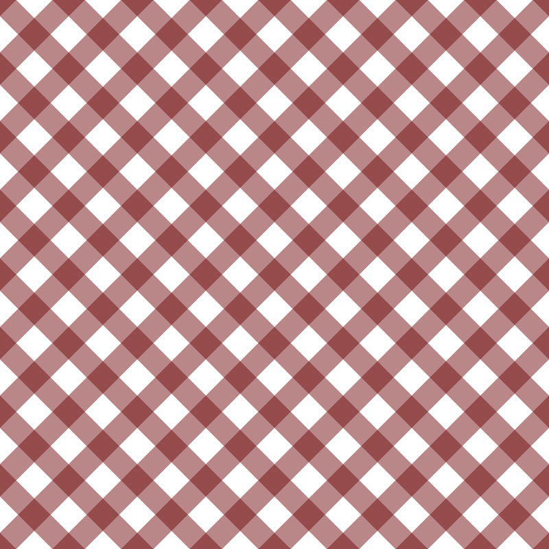 Red Buffalo Plaid Seamless Digital Paper - CraftNest - Digital Crafting and Art