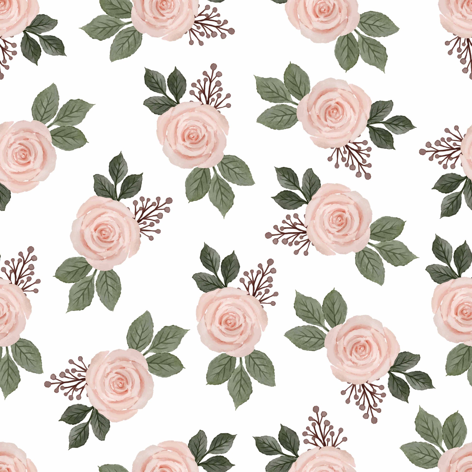 Spring Flower Seamless Digital Paper - CraftNest - Digital Crafting and Art