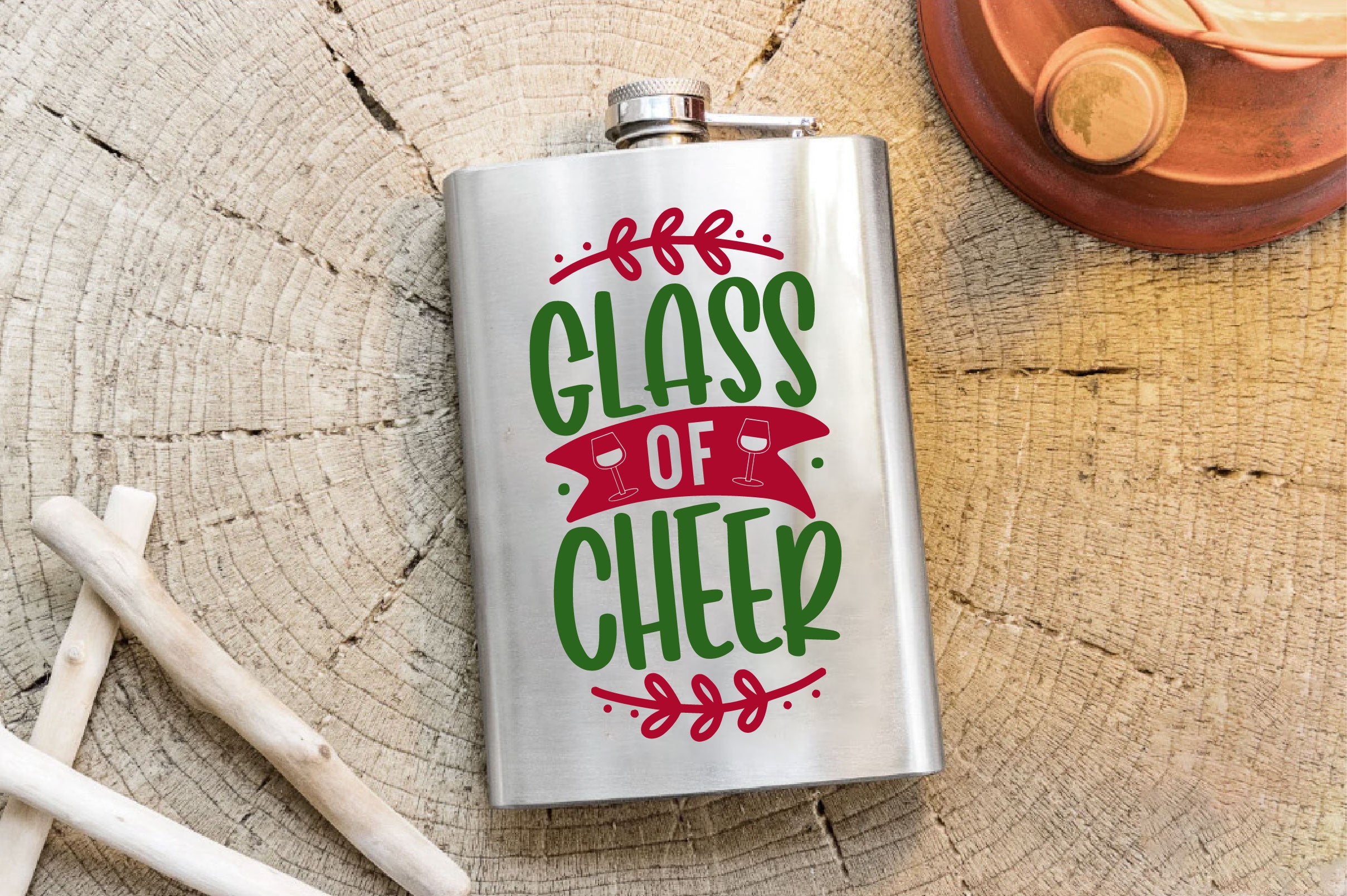 Christmas Wine SVG Bundle 2 - CraftNest - Digital Crafting and Art