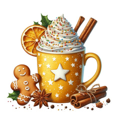 Christmas Coffee Gingerbread Clipart Bundle - CraftNest - Digital Crafting and Art