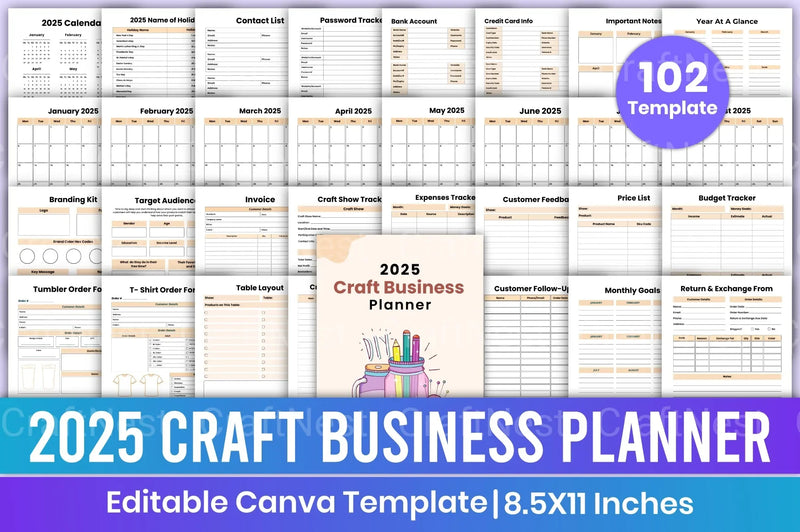 All-In-One Planner for Ultimate Organization - CraftNest - Digital Crafting and Art